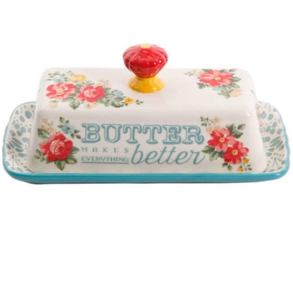 Pioneer Woman Butter Dish